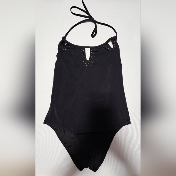 Victoria's Secret One Piece Swimsuit  Black Women's Size Medium - Picture 1 of 8
